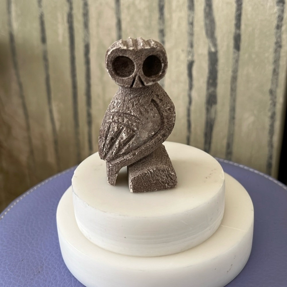 Small stone Owl
